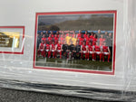 22/23 Champions framed signed home jersey (ONLY 50 AVAILABLE)