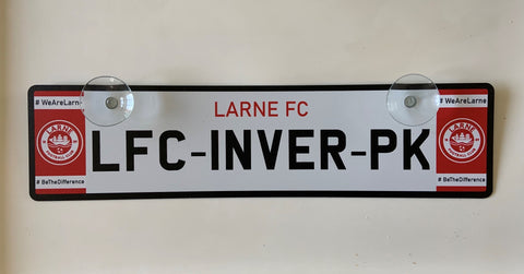 LFC Inver Park Street Sign Window Hanger